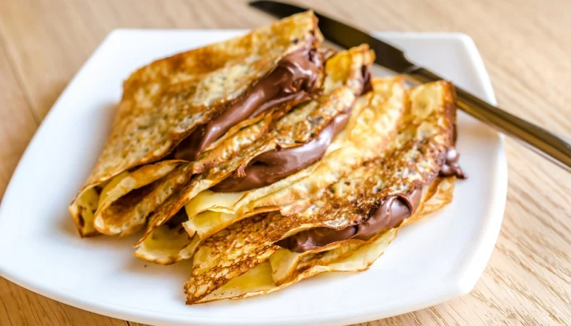 Crêpes au Nutella