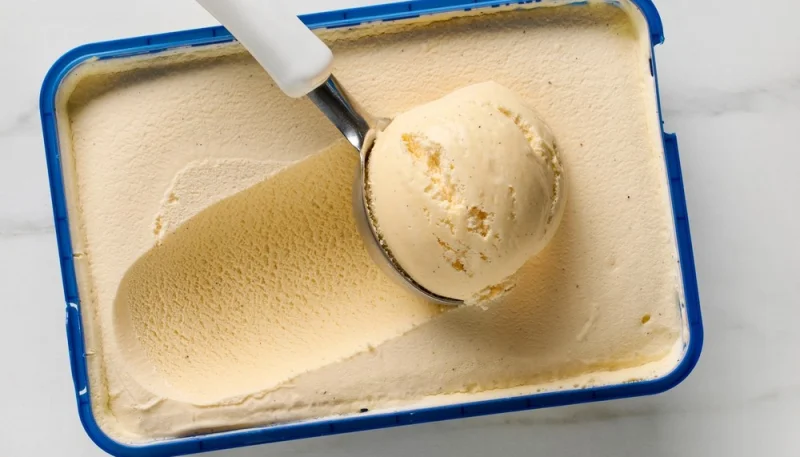Glace vanille maison