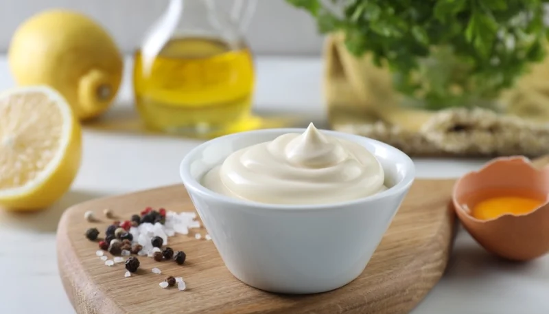 Mayonnaise maison sans moutarde