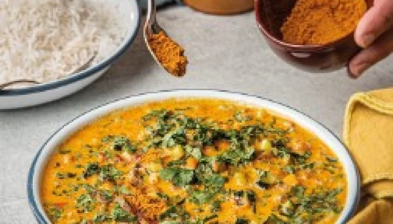 Curry de légumes de printemps
