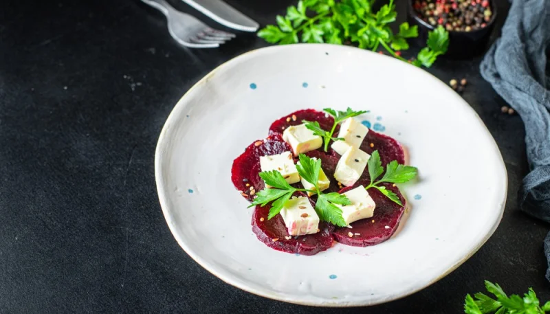 Carpaccio de betteraves