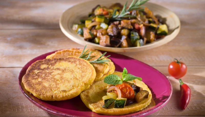 Crêpes ratatouille