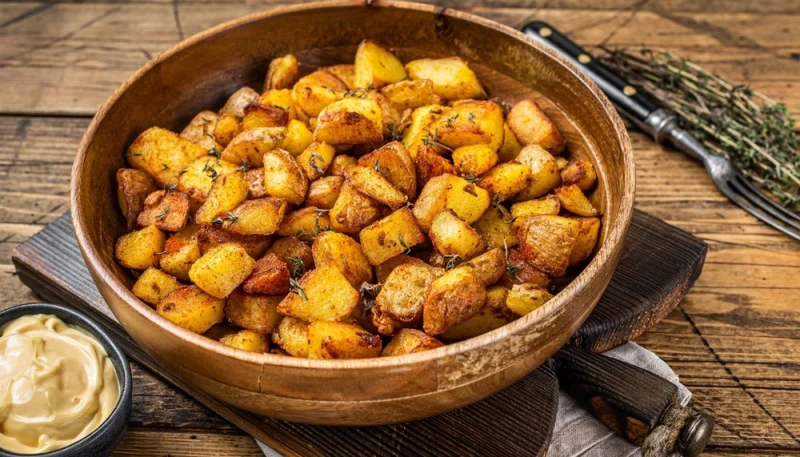 Pommes de terre sautées à l'ail et au persil