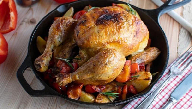 Poulet grillé aux herbes de Provence