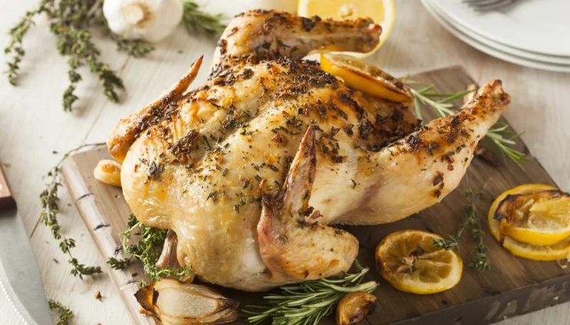 Poulet rôti aux herbes de Provence