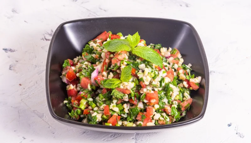 Taboulé à la menthe et au persil