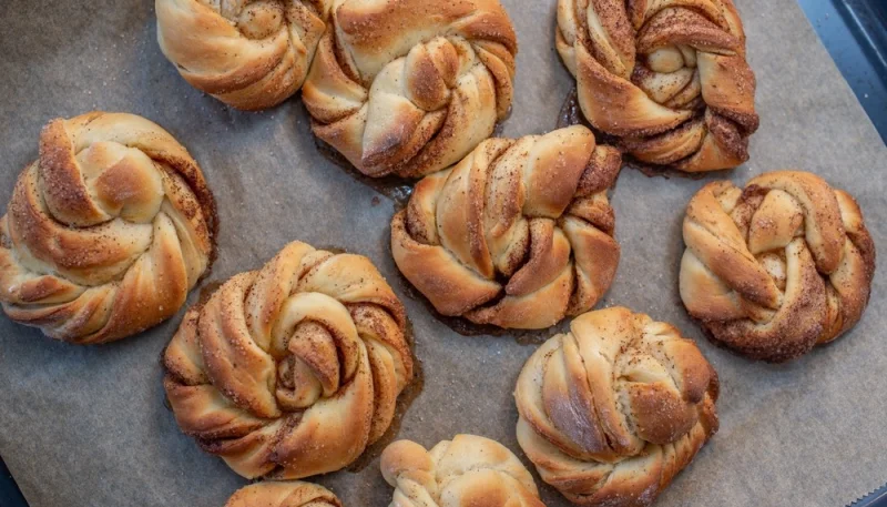Brioches roulées à la cannelle