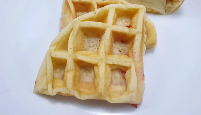 Gaufres chorizo chèvre