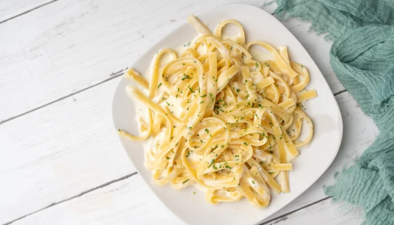 Pâtes à la sauce Alfredo
