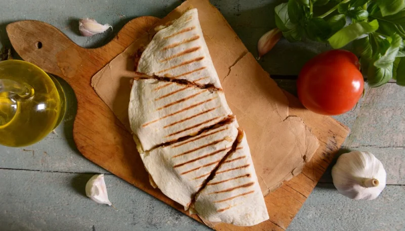 Quesadillas à la viande hachée