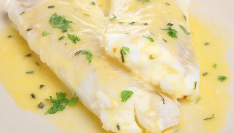 Roussette à la crème