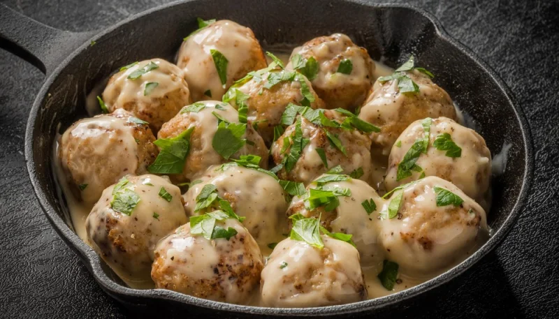 Boulettes de viande à la suédoise