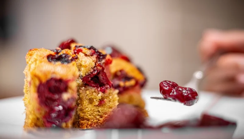 Clafoutis aux cerises et amandes