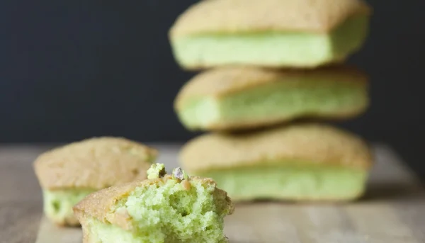 Financiers au thé matcha