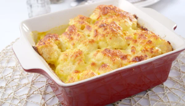 Gratin de chou-fleur au fromage