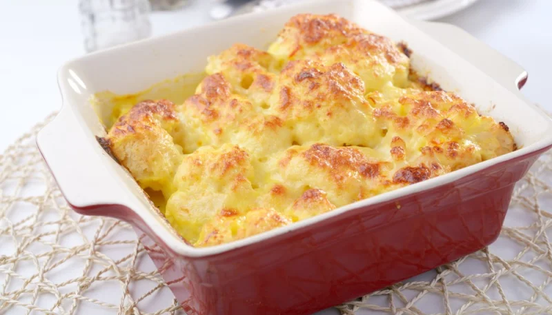 Gratin de chou-fleur au fromage