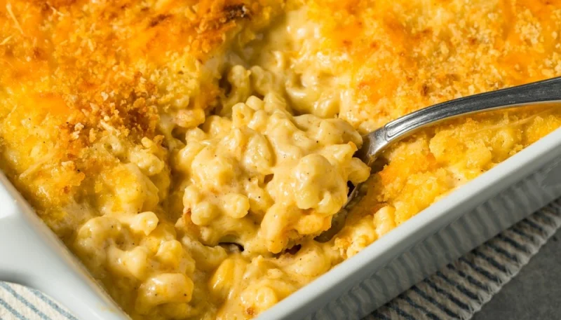 Gratin de macaronis au fromage facile