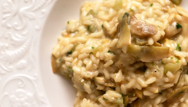 Risotto aux artichauts