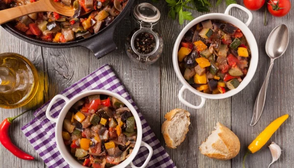 Ratatouille provençale aux herbes de Provence