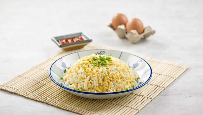 Riz sauté à l'œuf
