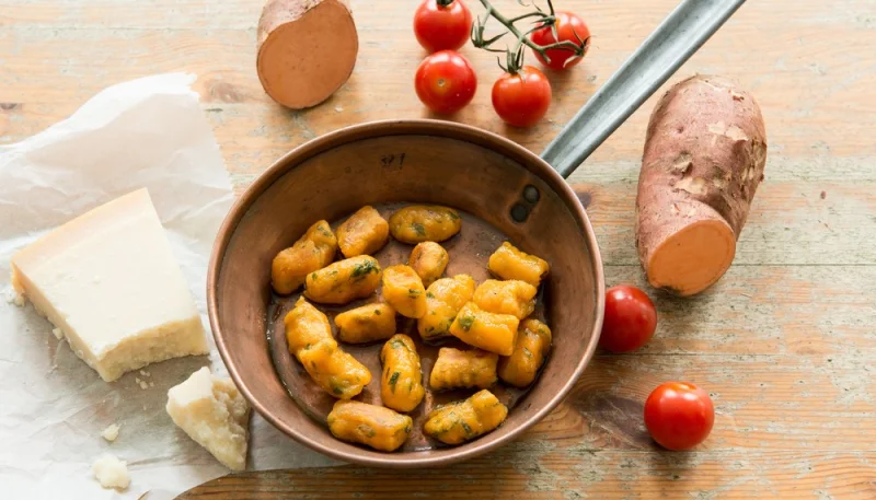 Gnocchis de patate douce à la sauge