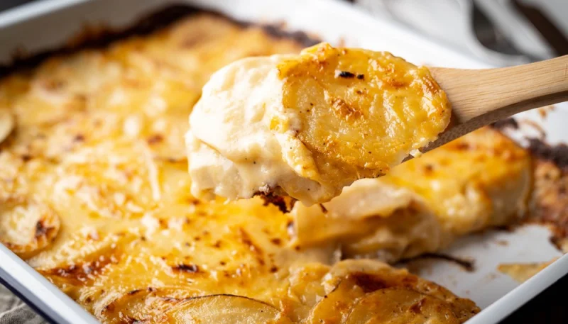 Gratin de pommes de terre au comté