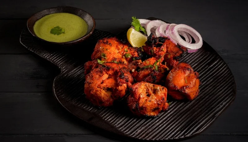 Poulet tandoori au four