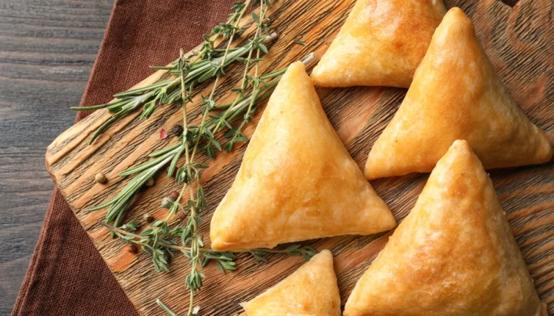 Bricks chèvre miel au Air Fryer