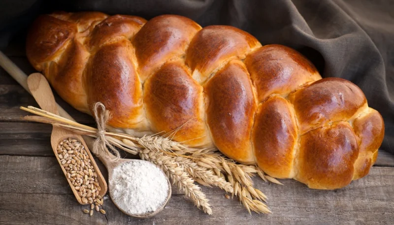 Brioche tressée maison