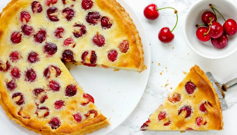 Clafoutis de cerises traditionnel