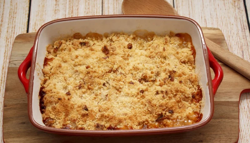 Crumble pomme-poire