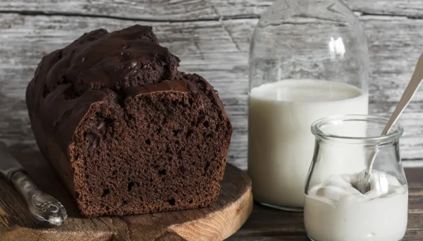 Gâteau au yaourt et chocolat