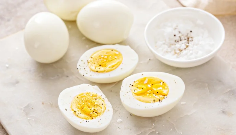 Oeufs durs au Air Fryer