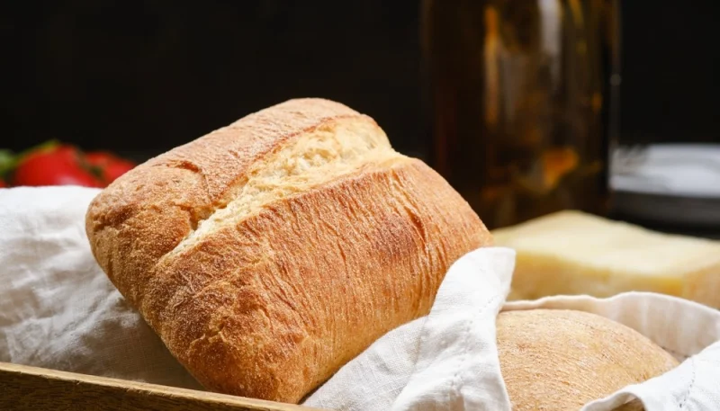 Pain ciabatta maison