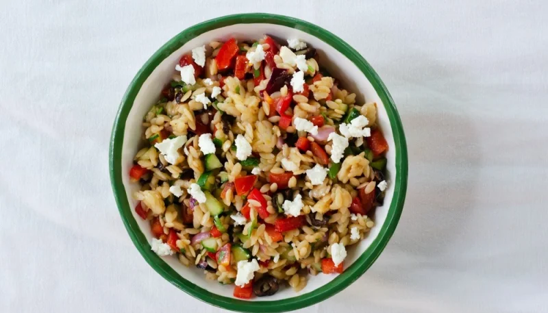 Salade de riz à la grecque