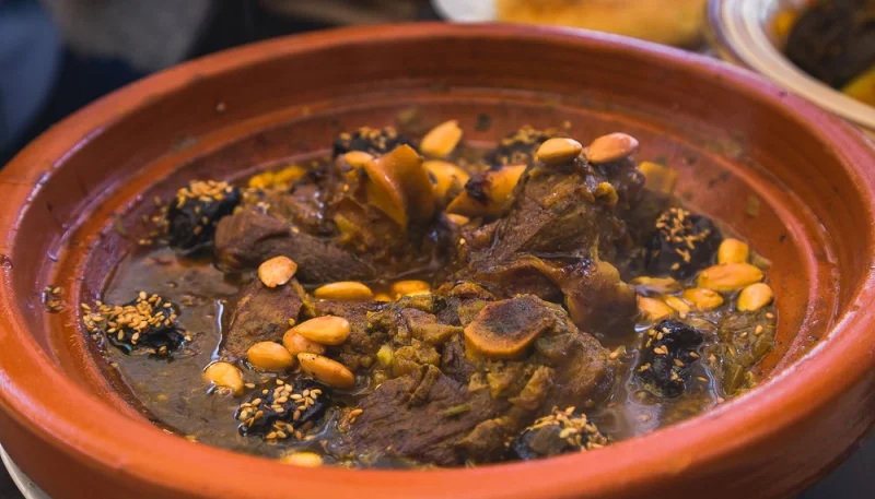 Tajine d'agneau aux pruneaux
