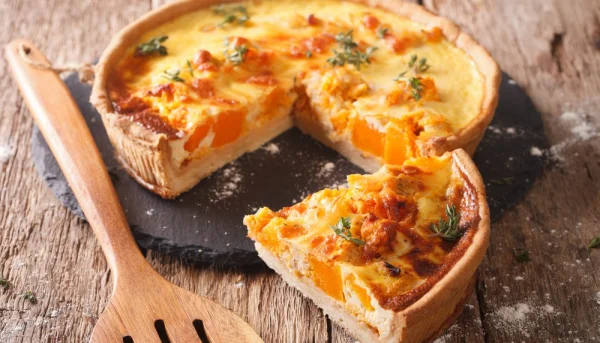 Tarte au potiron et noix de muscade