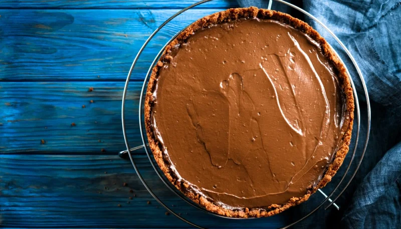 Tarte chocolat-noisette