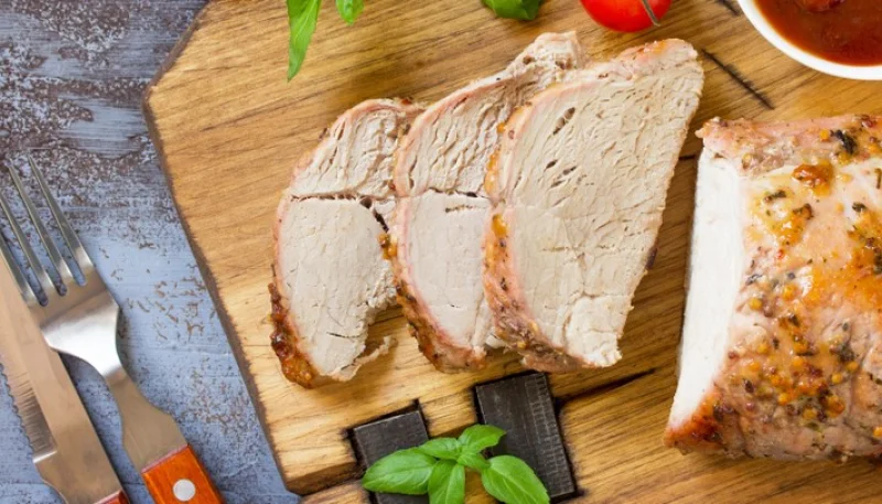 Sauté de porc au miel et à la moutarde