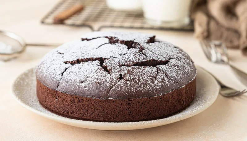 Fondant au chocolat et marrons