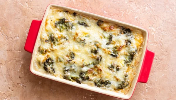 Cocotte de brocolis au fromage