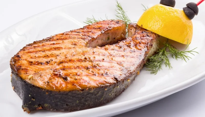 Pavé de poisson au poivre noir