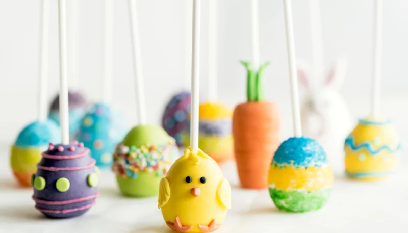 Cakes pops de pâques
