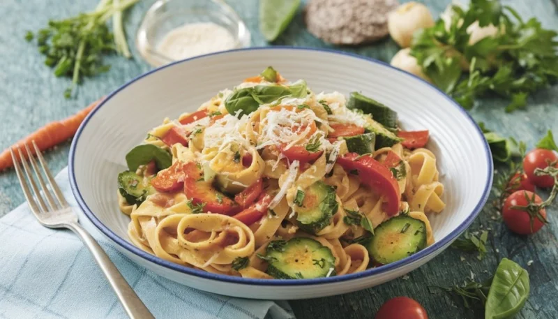 Pasta primavera aux légumes