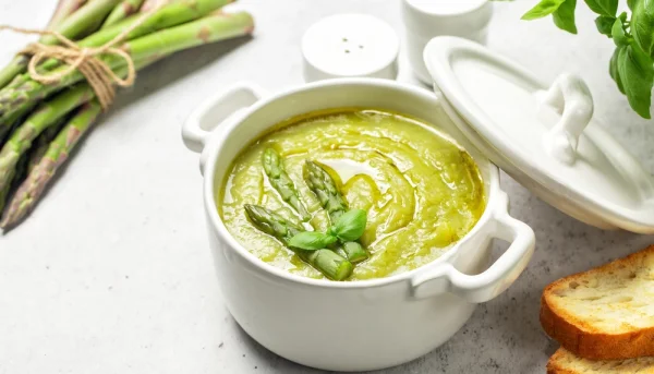 Crème d’asperges vertes