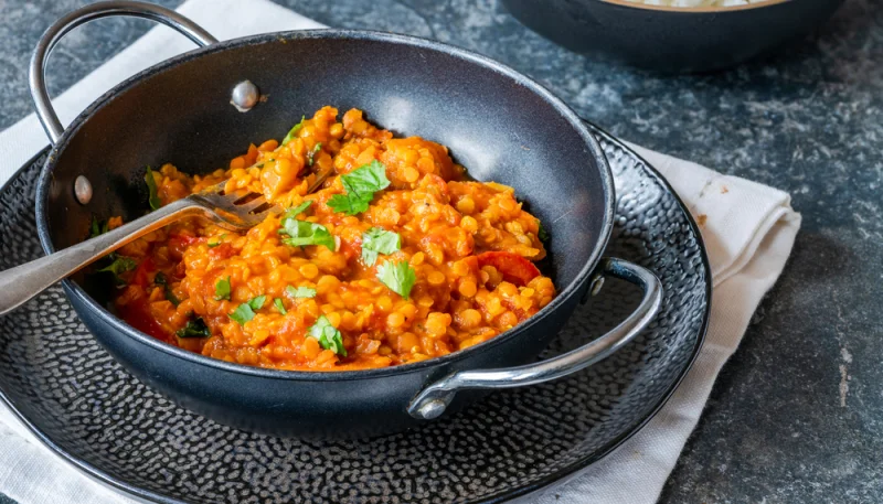 Dahl de lentilles corail