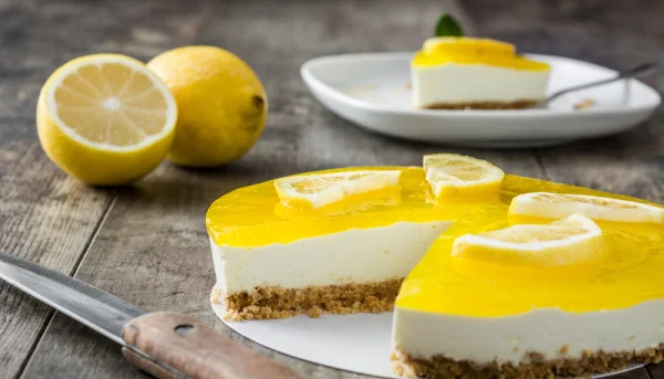 Délice de cheesecake au citron