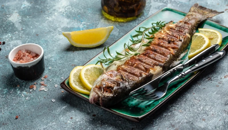 Filet de truite aux herbes et citron