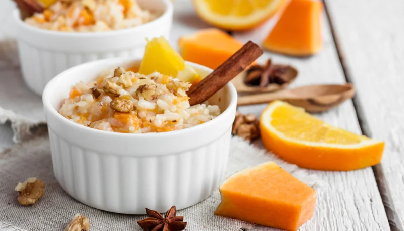 Riz au lait à la fleur d’oranger facile