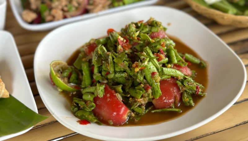 Salade de fèves épicées